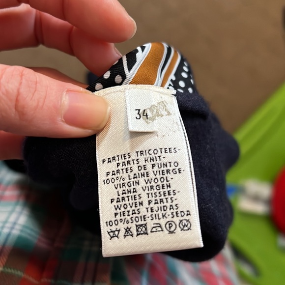 Hermes silk and virgin wool sweater - Picture 4 of 5